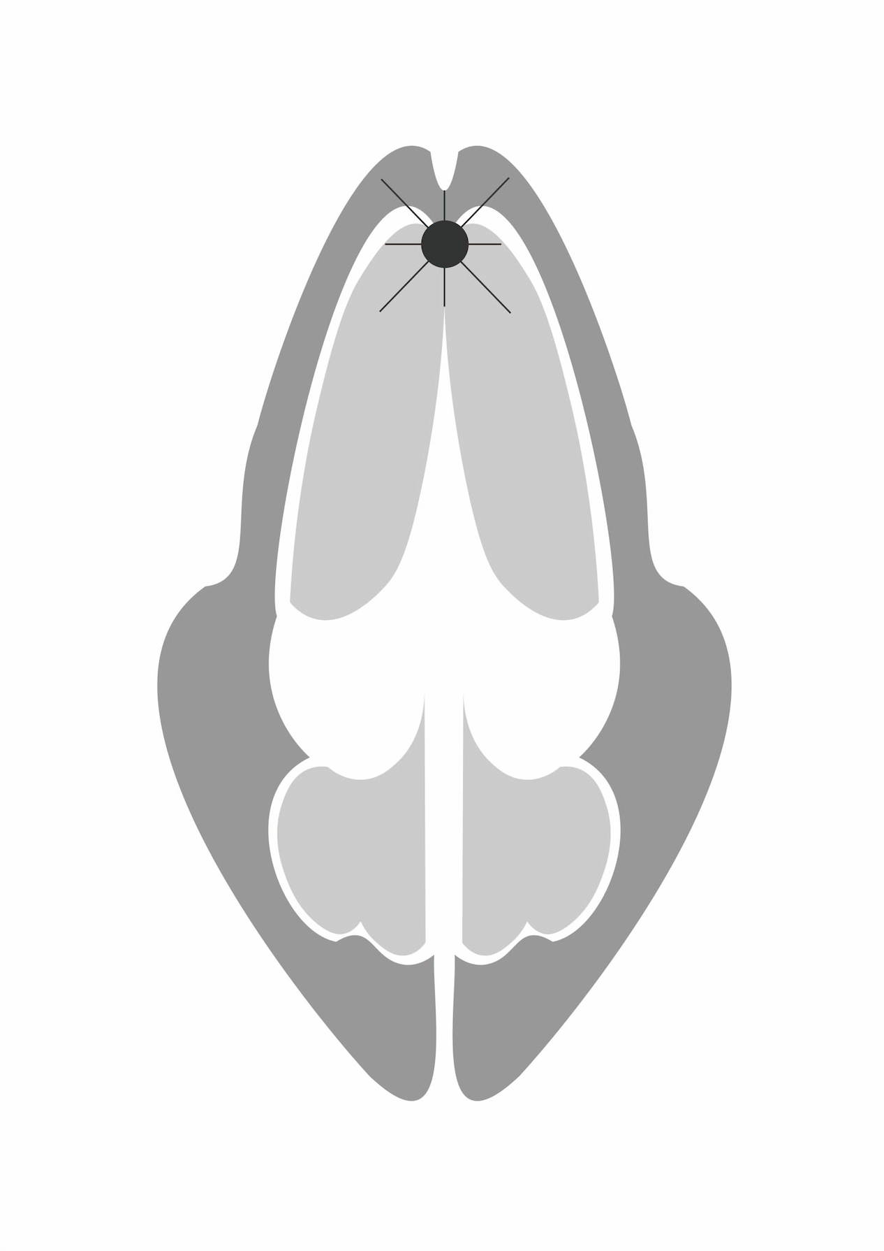 A statue with wings attached / 먼 곳의 풍경