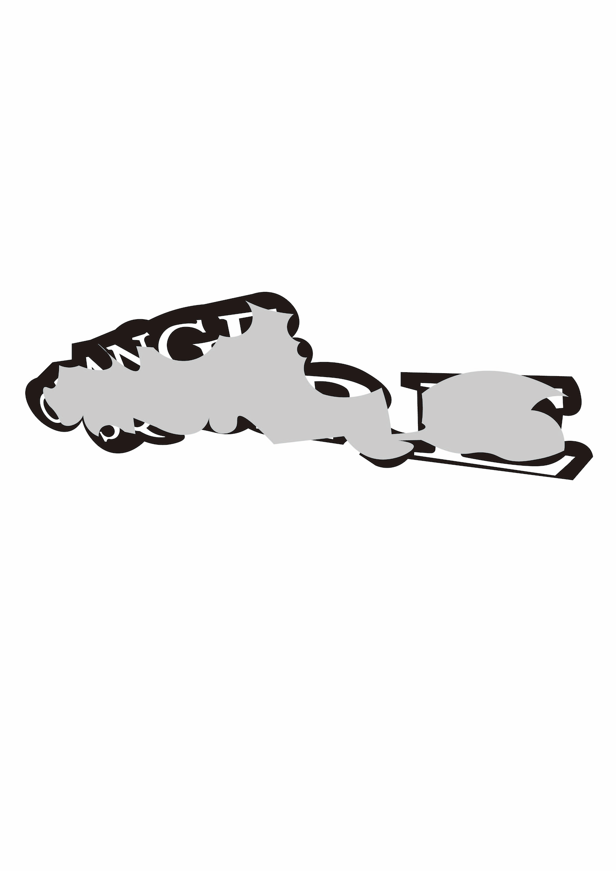 A statue with wings attached / 오렌지스퀘어